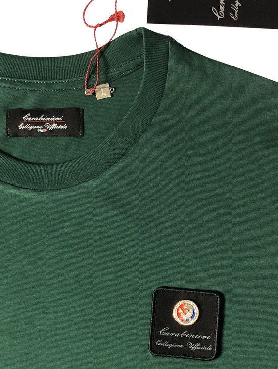 Ros Tshirt Verdone Patch Dist.metallo 2