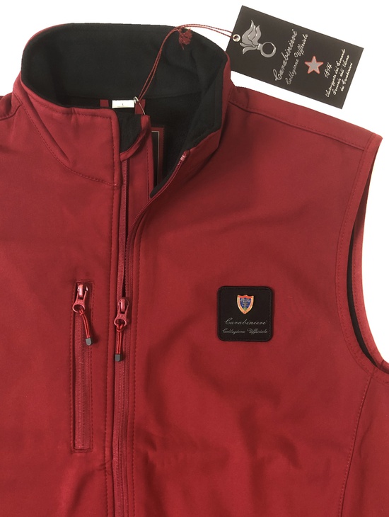 Forestale Soft Shell Gilet Rosso 2