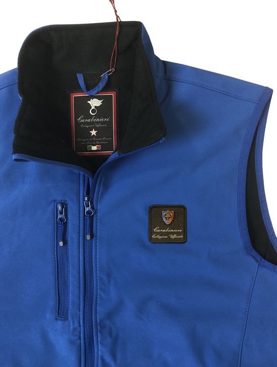 Gis Soft Shell Gilet Royal Patch Dist.met. 2