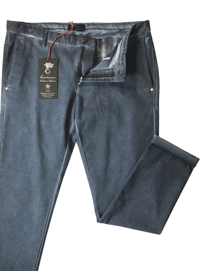 Pantalone Fustagno Tasche Pattina