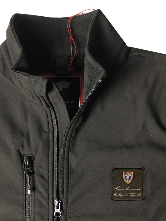 Forestale Soft Shell Jacket Nero Patch Dist.met. 1