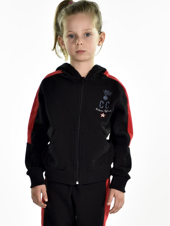 Felpa Con Cappuccio Bambino Fruit Kids - Nero, Taglia 9-11 Anni (140cm)