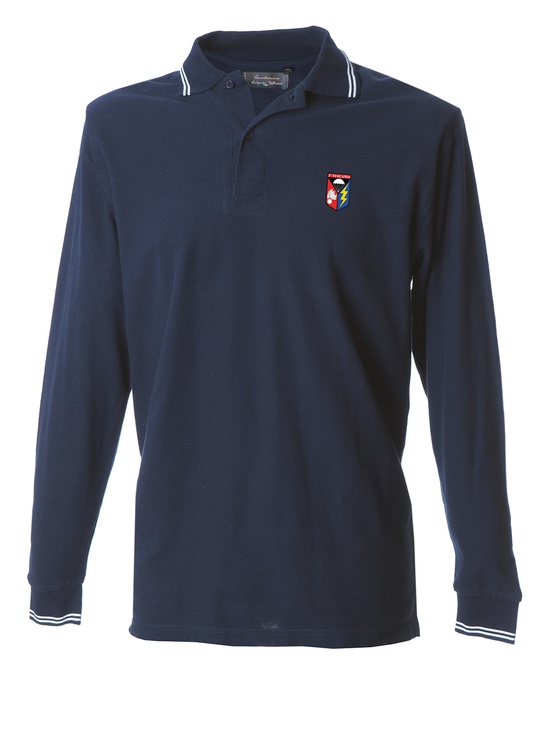 Tuscania Polo M/l Blu Prof.ita Patch Ricam 4