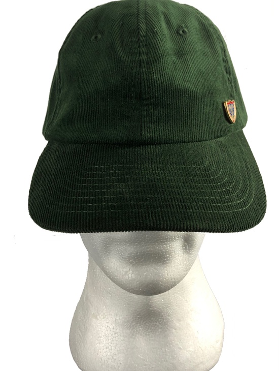 Cappello Con Visiera In Velluto Corduroy Forestale 2