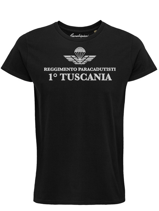 T-shirt M/c Tuscania Front Nero 
