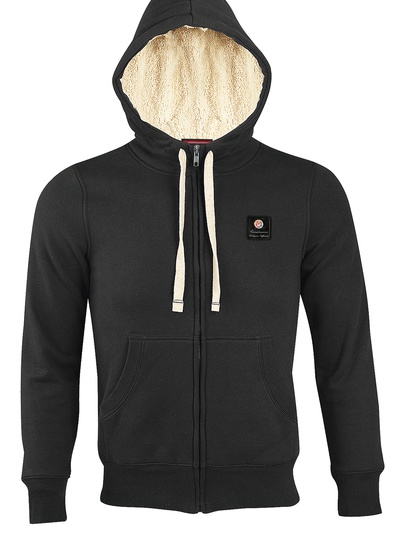 Ros Felpa Cappuccio Sherpa Interno Finto Montone