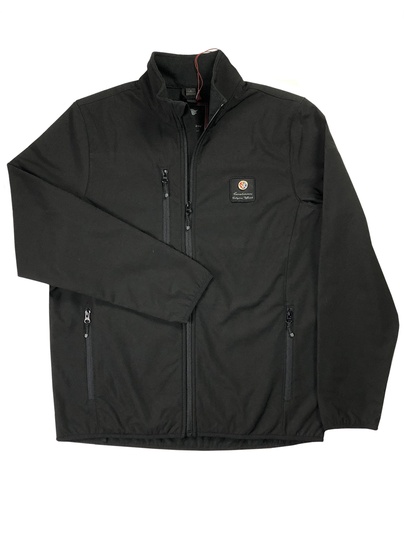 Ros Soft Shell Jacket Nero Patch Dist.met.
