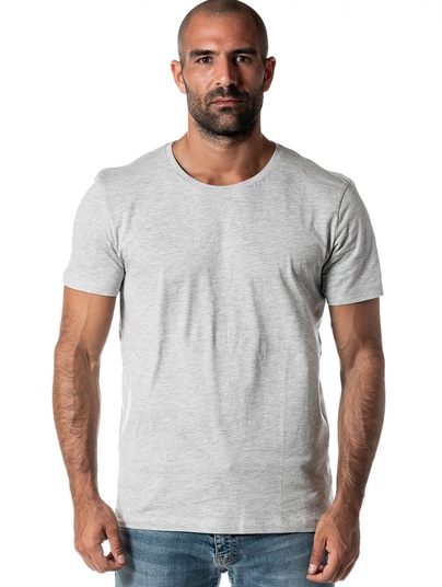 T-shirt 1814 Uomo Patch Grigia