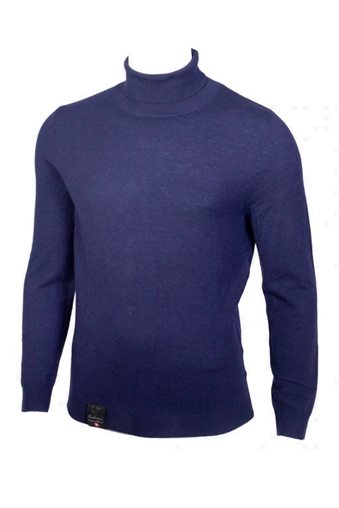 Maglia Uomo Dolcevita Leggera Cc Blu 1