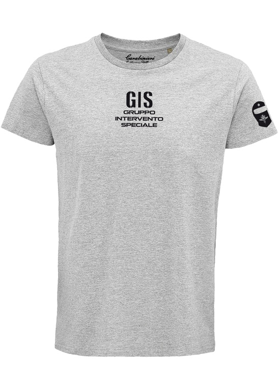 T-shirt Gis Grigio Melange St.flock 