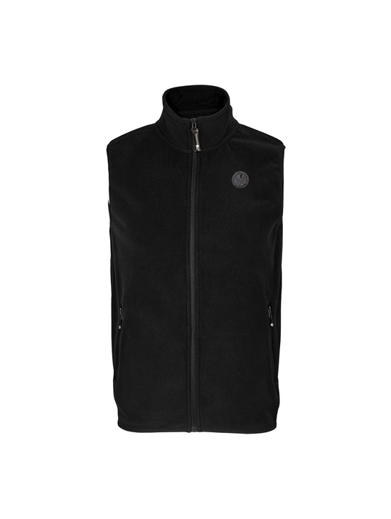 Ros Pile Gilet Col.nero Patch A Cuore 3