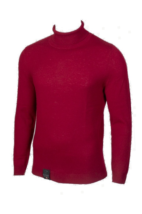 Maglia Uomo Dolcevita Leggera Cc  Bordeaux 1