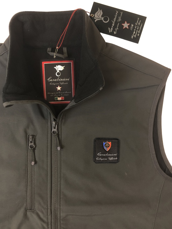 Gis Soft Shell Gilet Antracite 2