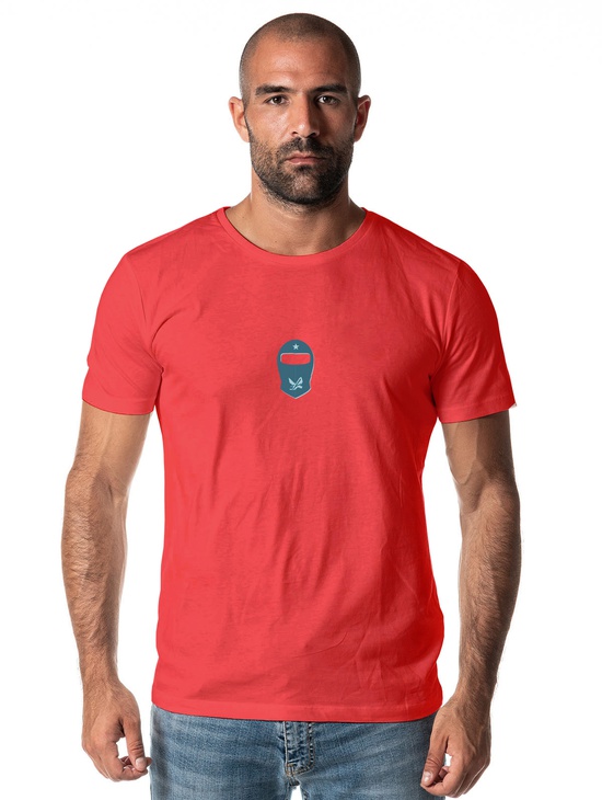 T-shirt Ros Su Schiena Rosso