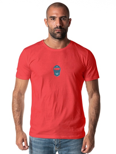 T-shirt Ros Su Schiena Rosso