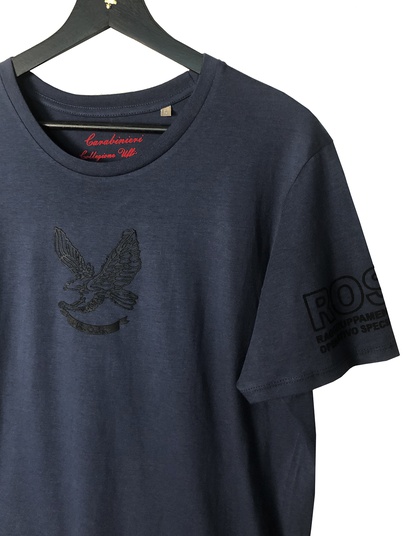 T-shirt Ros + Aquila Dv Stampe Flock