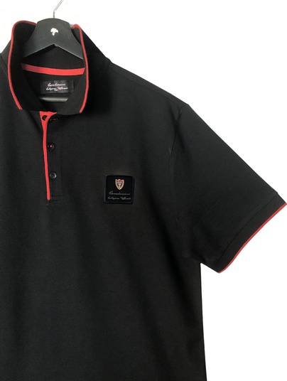 Cinofili Iconic Polo Piquet Distintivo Metallo