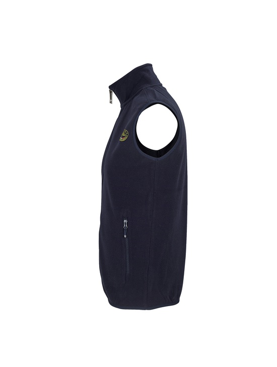 Gis Pile Gilet Col.blu Patch A Cuore 4