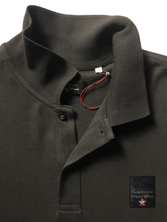 Coll.uff. Polo Piquet Patch + Filo Rosso 1