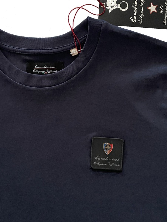 Gis Tshirt Blu Patch Dist.metallo 2
