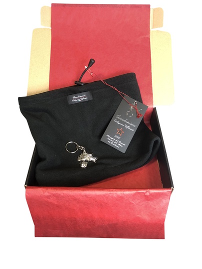 Kit Scaldacollo Pile Nero Collez.uff. E Portachiavi