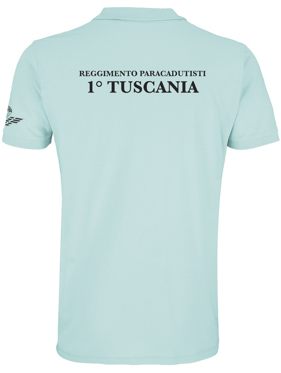 Tuscania Polo Piquet Verdino Stampe Flock 100c0 3
