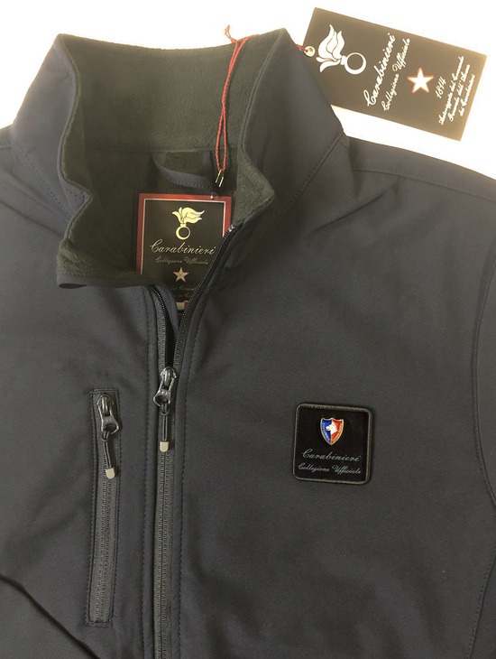 Cinofili Soft Shell Jacket Blu Patch Dist.met. 2