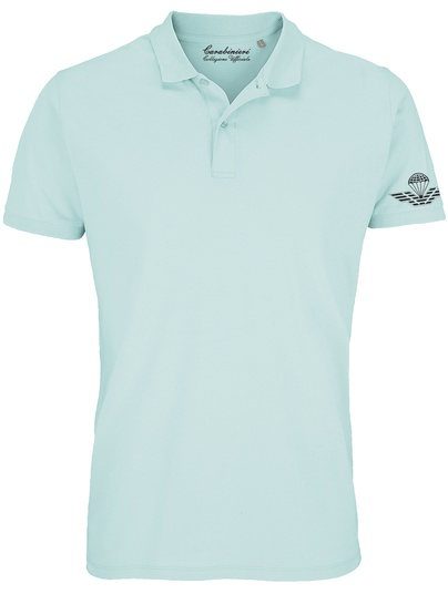 Tuscania Polo Piquet Verdino Stampe Flock 100c0