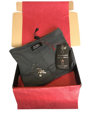 Kit Scaldacollo Pile Grigio Collez.uff. E Portachiavi