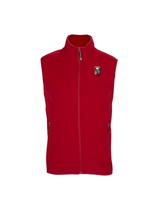 Tuscania Pile Gilet Col.rosso Patch A Cuore 3