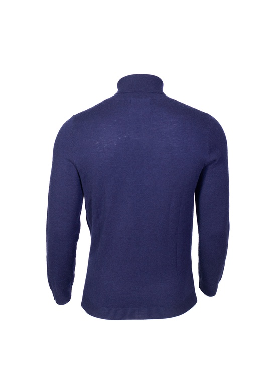 Maglia Uomo Dolcevita Leggera Cc Blu 3