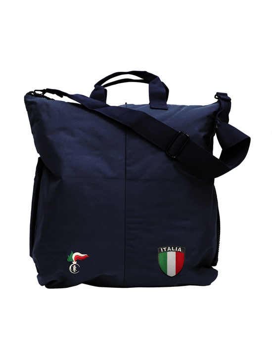 Borsa Portacasco Blu Logo CC 